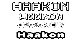 Coloriage Haakon