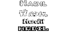 Coloriage Hadil