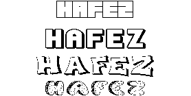 Coloriage Hafez