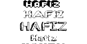 Coloriage Hafiz