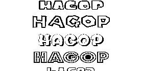 Coloriage Hagop