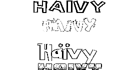 Coloriage Haïvy