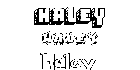 Coloriage Haley