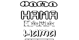 Coloriage Hama