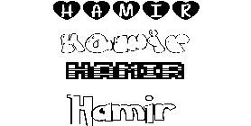 Coloriage Hamir