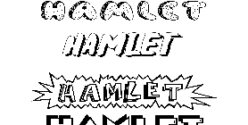 Coloriage Hamlet