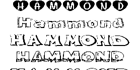 Coloriage Hammond