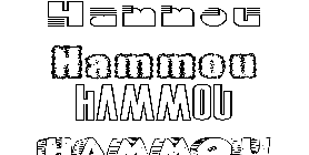 Coloriage Hammou