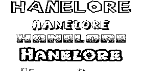 Coloriage Hanelore