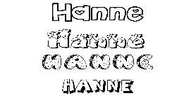 Coloriage Hanne