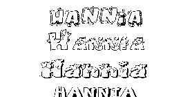 Coloriage Hannia