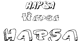 Coloriage Hapsa