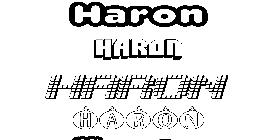 Coloriage Haron