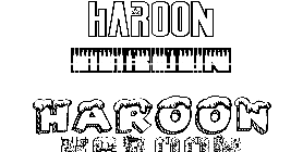 Coloriage Haroon