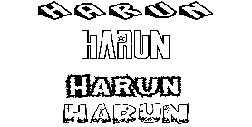 Coloriage Harun