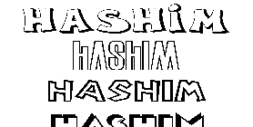 Coloriage Hashim