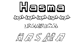 Coloriage Hasma