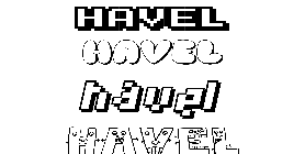 Coloriage Havel