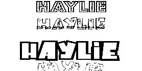 Coloriage Haylie
