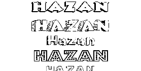 Coloriage Hazan