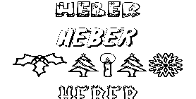 Coloriage Heber