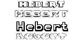 Coloriage Hebert