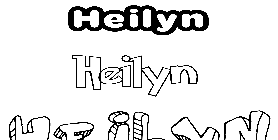 Coloriage Heilyn