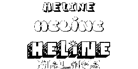 Coloriage Heline