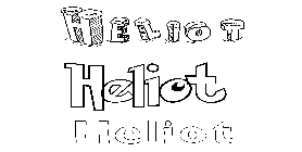 Coloriage Heliot