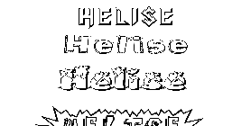 Coloriage Helise