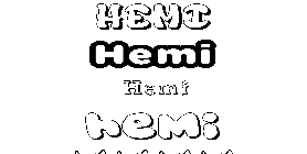 Coloriage Hemi