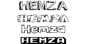 Coloriage Hemza