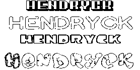 Coloriage Hendryck