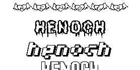 Coloriage Henoch