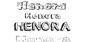 Coloriage Henora