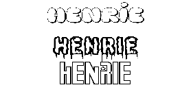 Coloriage Henrie