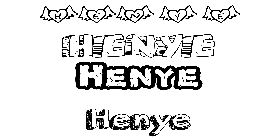 Coloriage Henye