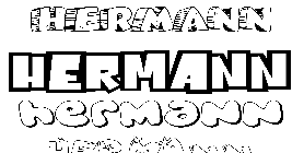 Coloriage Hermann