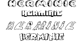 Coloriage Herminie