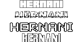 Coloriage Hernani