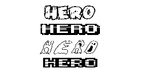 Coloriage Hero