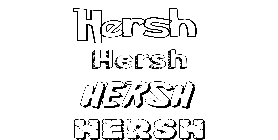 Coloriage Hersh