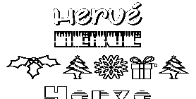 Coloriage Hervé