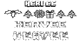 Coloriage Hervee