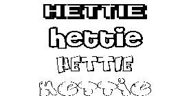 Coloriage Hettie