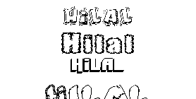 Coloriage Hilal