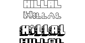 Coloriage Hillal