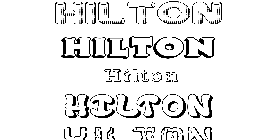 Coloriage Hilton