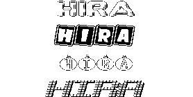 Coloriage Hira