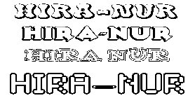 Coloriage Hira-Nur